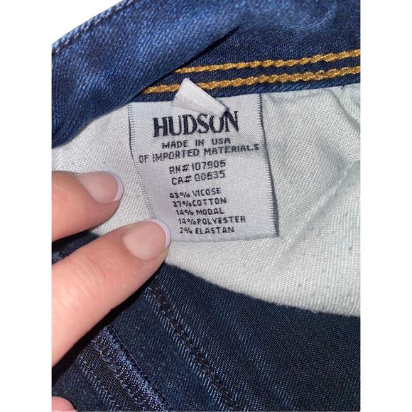 Gently Used Hudson Collin Mid-Rise Skinny Jean 30 - Picture 7 of 13